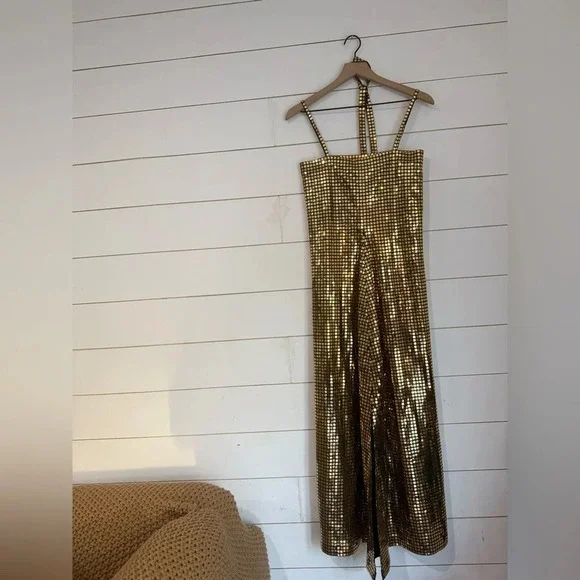 Free people Nigel Preston Sue Ellen Gown NWOT - Picture 8 of 11